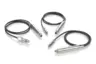 The sensor body and thread of the cylinder pressure sensors are tailored to different types of large engines.