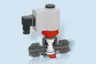 Production-ready injection molding processes: many valves from GEMÜ are manufactured using special plastics.