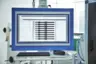 Optical inspection of continuously stamped press-fit pins with the KVC 621 vision inspection system from Kistler