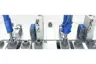 This servo press from Kistler controls and monitors force and displacement while press-fitting bearings.