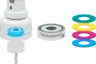 Structure of a wireless rotating dynamometer with a sensor based on piezo technology and crystal disks