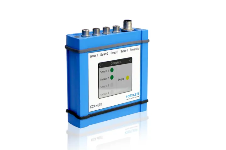 Stamping: The new monitoring system KCA 400T from Kistler allows the use of analog sensors directly in the stamping tool.