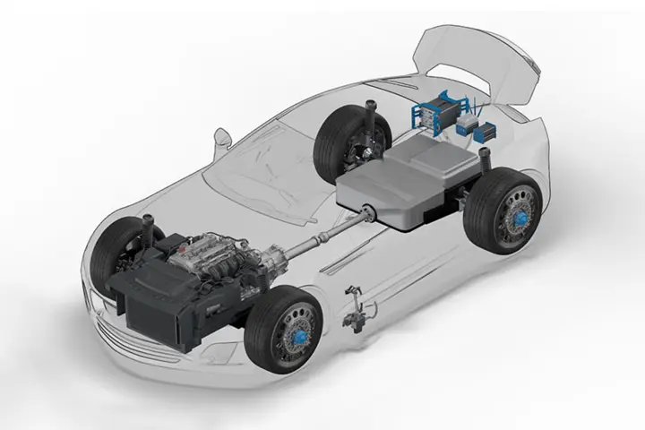 A powertrain is a complex system consisting of various components that are optimized and coordinated with one another using measurement technology.