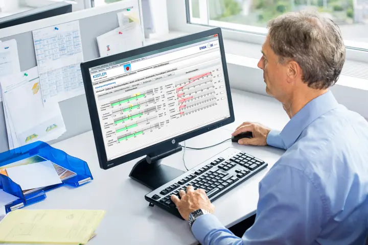 Simulation of sensor installation in the mold and commissioning support