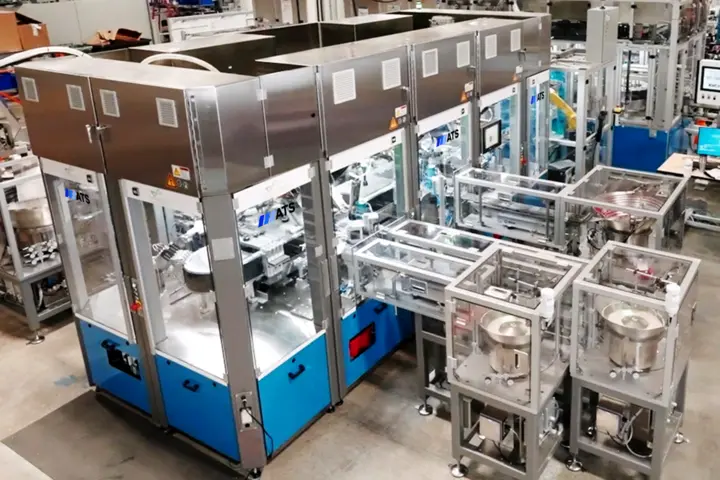 Symphoni™ for automated assembly of medical devices Symphoni™ increases throughput and yield with automated assembly and inline process monitoring of medical devices.