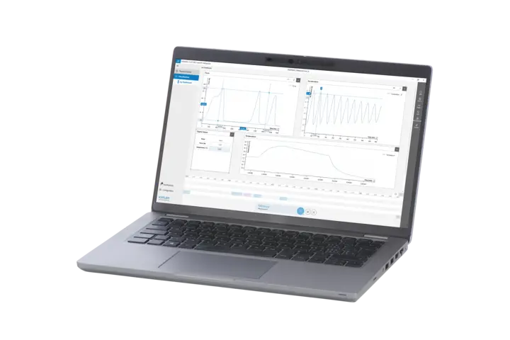 The new DAQ software KiStudio VT allows for convenient control and visualization of complex test setups (500+ channels).