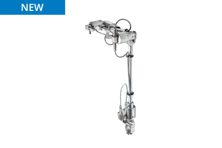 wheel vector sensor RV-5 by Kistler for vehicle dynamics testing and wheel position measurement