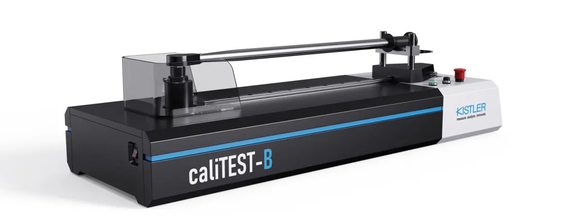 Calibration device caliTEST-B for calibrating torque wrenches.