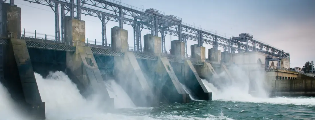 Lösungen von Kistler für Wasserkraftwerke überwachen Systemzustände und helfen, Kavitation zu vermeiden.