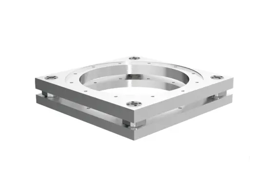 3-component dynamometer with custom interface to install a mount or clamping device for EOL testing