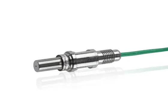 The contact-free cavity pressure sensor from Kistler is particularly suitable for smaller molds.