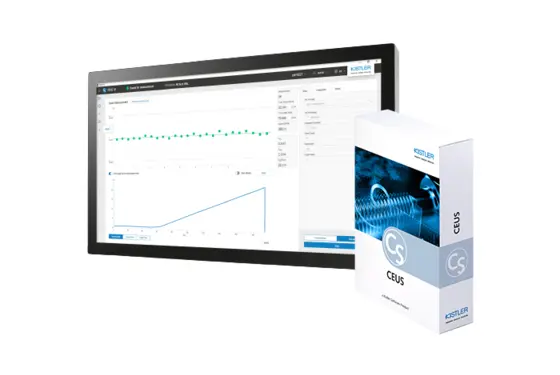 The Kistler software CEUS 10 for process assurance in fastener technology focuses on usability.