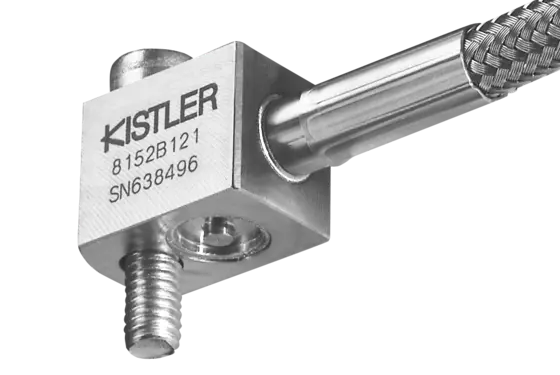 Acoustic emission sensors from Kistler used for predictive maintenance help determine the injection mold’s state of wear.