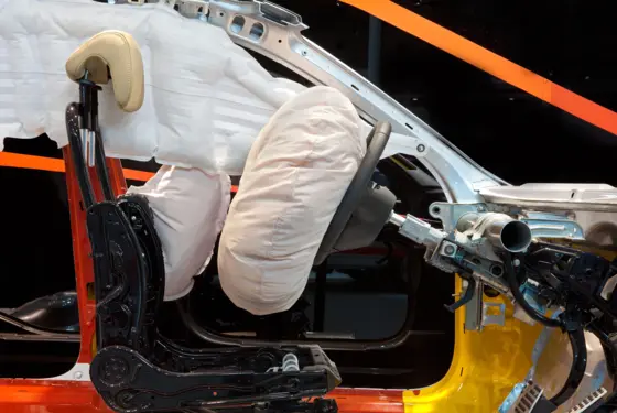 Les capteurs piézoélectriques pour la mesure dynamique de la haute pression de Kistler répondent aux exigences élevées des tests d'airbags.