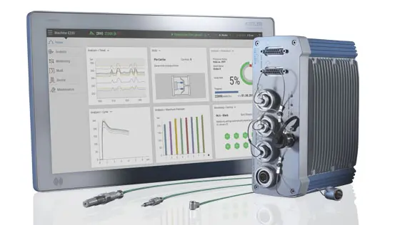 With ComoNeo, Kistler offers a process monitoring and control system enabling a networked injection molding production.