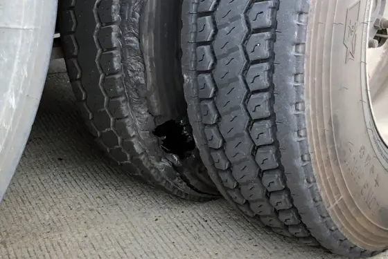 Bad tire conditions affect road safety