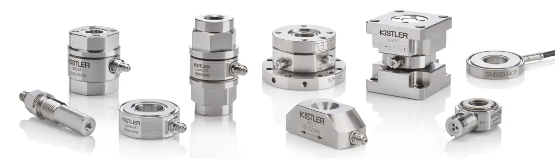 The heart of any measurement solution: pressure, force, acceleration, torque or optical sensors from Kistler.