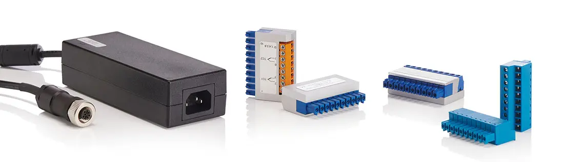 Complete your setup with the suitable accessory for your sensors: bridge completion for strain gage quarter bridges, cold junction compensation for thermocouples, shunt terminals for current measurements or just the right connection cable or terminal.