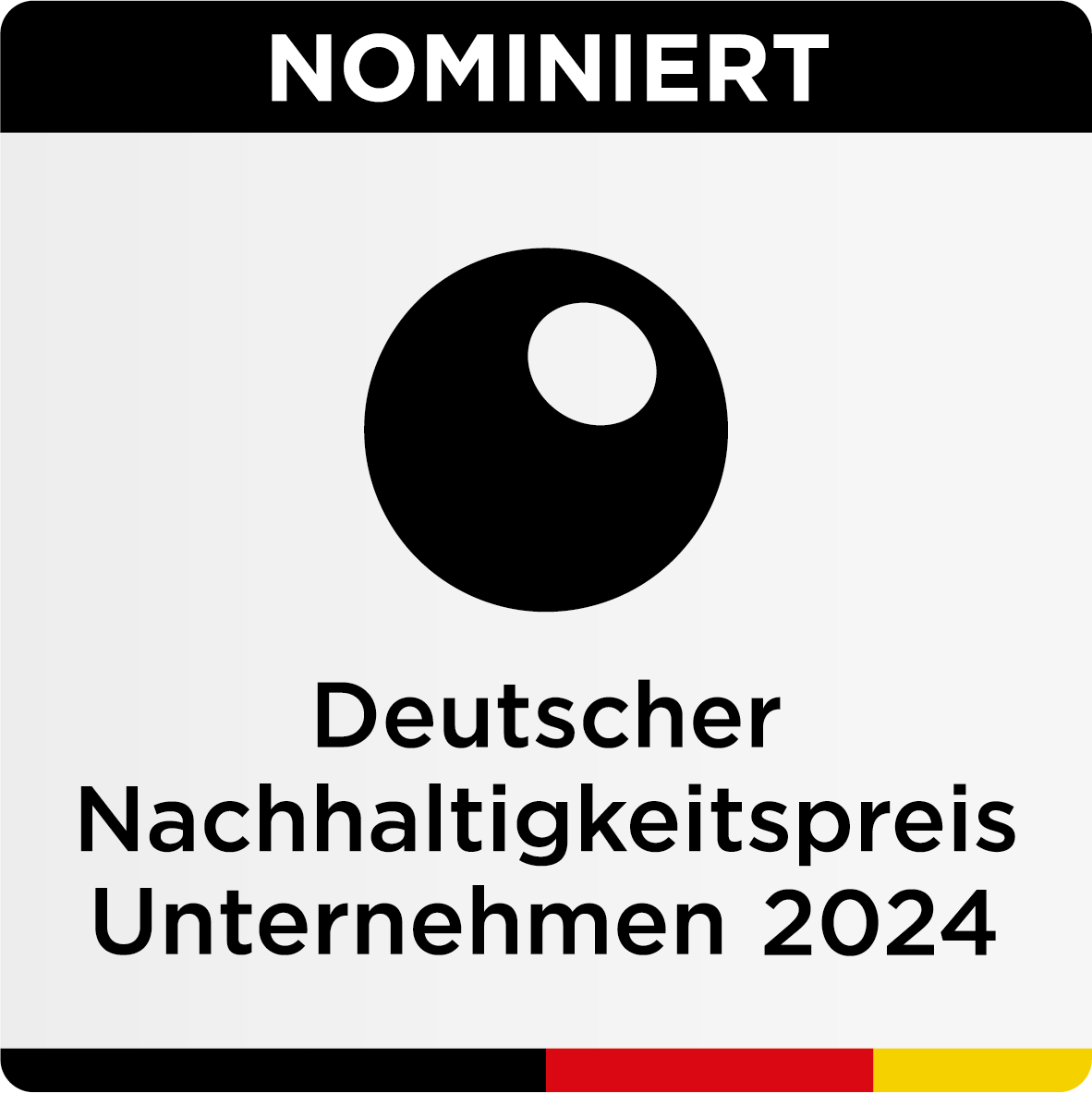 Deutscher Nachhaltigkeitspreis Unternehmen 2024 - Nominiert