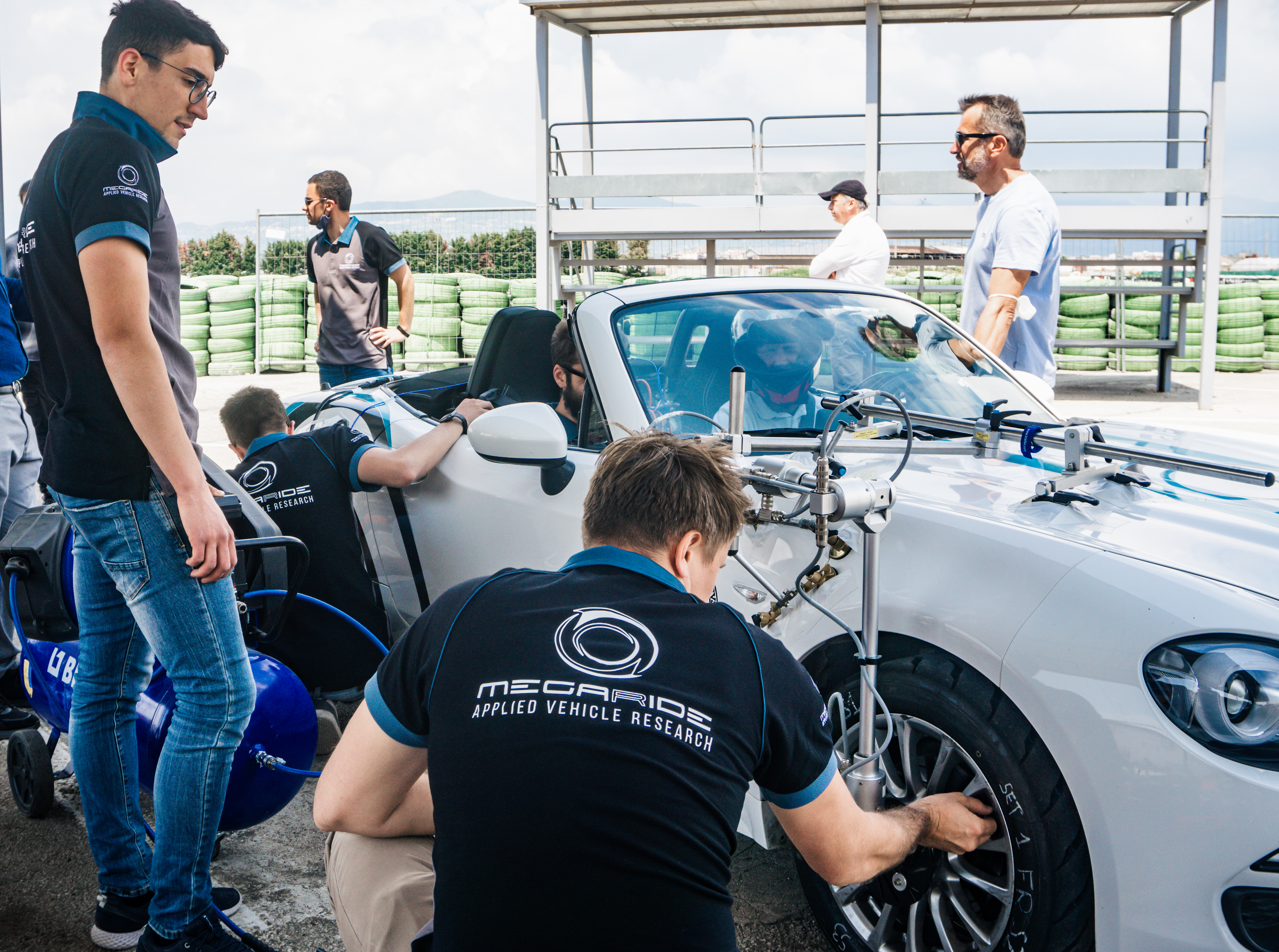 Innovative simulation software for tire and vehicle dynamics testing developed with measurement technology from Kistler