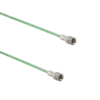 Coaxial cables 1635C for distance extension between sensor and charge amplifier (e.g.1-component force sensors, industrial production or automation).