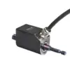 These torque sensors operate according to the strain gauge principle and supply a passive analog output signal in mV/V. The torque sensors with integrated angle of rotation measurement are optionally available as torque and angle of rotation sensors.