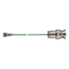 These high-insulating connecting cables are used for piezoelectric sensors with a KIAG 10-32 neg. connector.