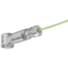 These quartz force sensors are suitable for measuring indirect cavity pressure behind an ejector pin during the injection molding of plastics.