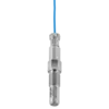 Piezoelectric sensor for monitoring cavity and injection pressures, e.g. in injection molding. This longitudinally sensitive pin is used for indirect measurement of dynamic pressures and strains.