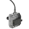 These piezoelectric multicomponent dynamometers are for measuring the three orthogonal components Fx, Fy and Fz of a force.