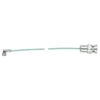 These are green, single-wire, high insulation, PFA based cables (ø2 mm) for sensors with KIAG 10-32 neg. connector.