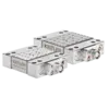 These piezoelectric multicomponent dynamometers are for measuring the three orthogonal components Fx, Fy and Fz of a force.