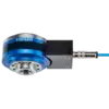 These rotating multicomponent dynamometers are applied to measure the forces Fx, Fy, Fz and the torque Mz on a rotating cutting tool.