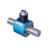 The torque sensors are suitable for measuring a dynamic or quasistatic moment arround the sensor axle.