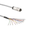 Cables for torque sensors, 12-pole / KSM-12 12-pole cables KSM-12 for strain gauge torque sensors.