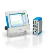 The maXYmos NC process monitoring system controls, monitors, evaluates and documents characteristics of two measurands XY for joining and press-fitting processes in combination with NC joining modules and the associated servo amplifier IndraDrive.