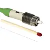 FSI strain sensor arrays, fiber-optic sensor systems based on Fiber Segment Interferometry / 2071A Ultra-thin fiber segment interferometry (FSI) strain sensor 2071A, 155 µm diameter, with optical connector.