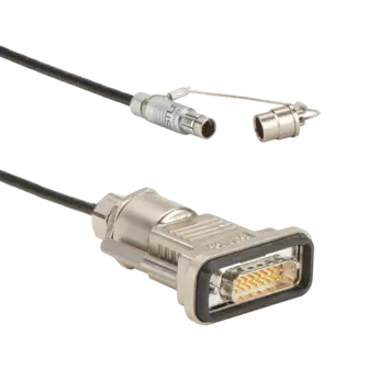 Para la conexión entre ComoInjection y el termoamplificador tipo 2205A.