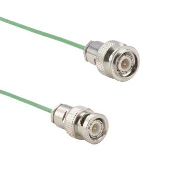 Cables coaxiales 1610A para sensores de fuerza, par y dinamómetros con conector TNC neg.