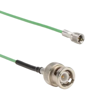 High impedance coaxial cables 1631CR for charge output sensors (e.g. PE uniaxial accelerometers).