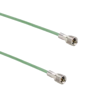 Extensions for high insulating cables, KIAG 10-32 pos. to KIAG 10-32 pos. / 1635CR Coaxial cables 1635CR for distance extension between sensors (e.g. PE uniaxial accelerometers) and DAQ.