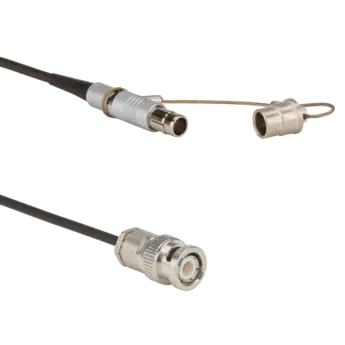 Câble 1667C pour l'extension de la distance dans la mesure de la pression du moule à une voie. Utilisé avec des connecteurs à voie unique (sortie BNC).