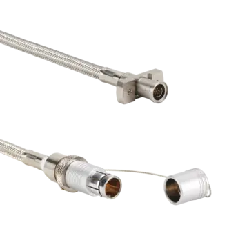 Cables de conexión utilizados para dinamómetros y placas de fuerza.