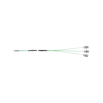 Connecting cable for triaxial force sensors, V3, 3 x BNC pos.