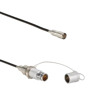 Connection cables 1698AB used for triaxial measurements in multi-axis force sensors.