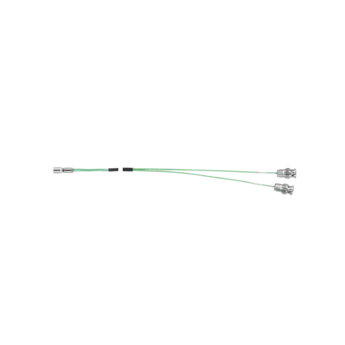 Connecting cable for 2-axis force sensors, V3, 2 x BNC pos.