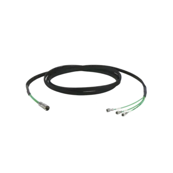 Separation cables used for triaxial measurements in multi-axis force sensors.
