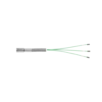 1698AGSP Separation cable for piezoelectric sensors, V3-C pos. to 3 x SSMB neg., custom length