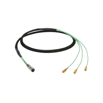 Trennkabel für piezoelektrische Sensoren, V3-A pos. auf 3 x SMC neg. / 1698AH Trennkabel für triaxiale Messungen in mehrachsigen Kraftsensoren.