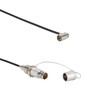 Cabos de conexão utilizados para determinação triaxial em sensores de força multi-eixo.